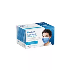 Medicom SafeMask Master Series Earloop Mask Level 1 Augusta Sky 50/box 