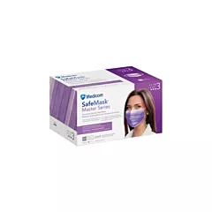 Medicom SafeMask Master Series Earloop Mask Level 3 Southern Bellflower 50/box