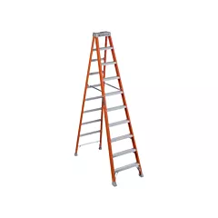 Louisville Ladder Industrial Heavy-Duty Stepladders, 10' X 28.76