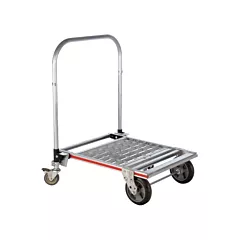 Magliner Four Wheel Folding Platform Truck, 23-1/4