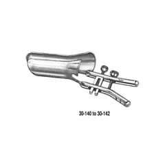 DeVILBISS Vaginal Speculum, medium size, 4-1/4