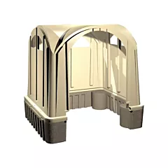 Rotek Plastic Abris en poly pour l'extérieur