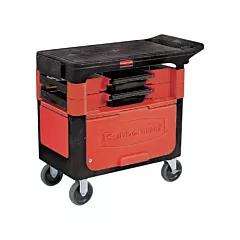 Rubbermaid Trades Carts With Lockable Cabinet, 38