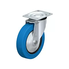 Blickle Roulette élastique bleue