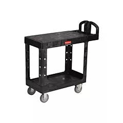 Rubbermaid Chariot utilitaire robuste a/tablette plate - 4505-00, 17-1/4
