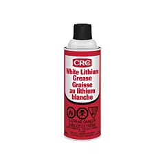CRC Canada White Lithium Grease, 284 g, Aerosol Can (14200)
