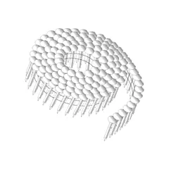 Duchesne Clous à toiture en rouleaux, fil soudé