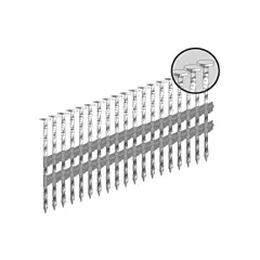 Duchesne Clous en bâtonnets 21°, liant de plastique