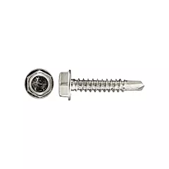 Paulin 100-Piece Drill-X® Hex HD Tapping Screws, 1-1/4