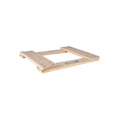 Kleton Cadre de socle roulant en bois dur