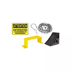 Kleton Wheel Chock Kit - French