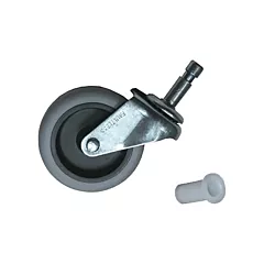 Rubbermaid Specialmade Platform Truck & Mop Bucket Caster (FG6111L3GRAY)