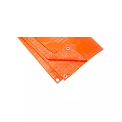 Kleton Insulated Tarps, 20' x 12', 8 mils, Polyethylene, Orange