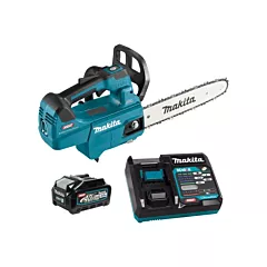 Makita Scie à chaîne XGT sans fil, sans balai avec poignée sur le dessus