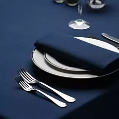 Milliken Signature Plus Table Cloth-Navy-120