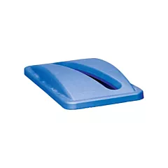 Rubbermaid Slim Jim® Paper Recycling Top, Paper (FG270388BLUE)