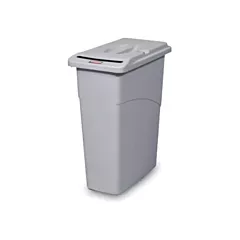 Confidential Flat Top Waste Container, Plastic, 23 US gal.(NI500)
