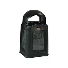 Rubbermaid Islander Containers, 35 US gal., Polyethylene (FG9W0300BLA)