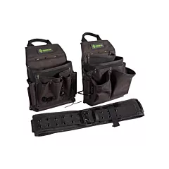 Greenlee Ceinture porte-outils combinée, Noir, Polyester (0158-16)