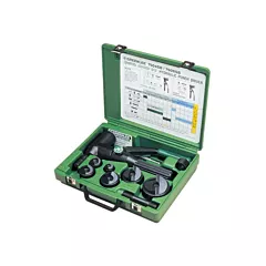 Greenlee Ensemble de poinçonnage hydraulique Quick Draw 90(MD) avec poinçons SlugBuster(MD), Jusqu'à 0,135