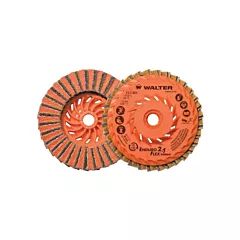 Walter Surface Technologies Disque de finition Enduro-Flex 2-en-1(MC)
