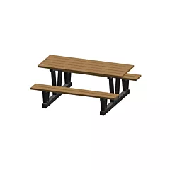 Produits Re-Plast Tables de pique-nique d'extérieur en plastique recyclé