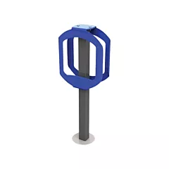 Frost Bike Stop Bike Racks, 2 Bike Capacity, Steel (2070-BLACK)