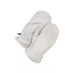 Bob Dale Gloves Mitaines en cuir de vache fleur à doublure classique