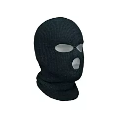 Bob Dale Gloves Cagoule classique à 3 trou, Acrylique, Noir (90-0-520)