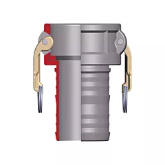Dixon Group Coupleur à came et cannelure x ergot de boyau, 2-1/2