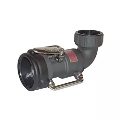 Dixon Group Coupleur à baïonnette pivotant 90° à désaccouplement à sec, 3