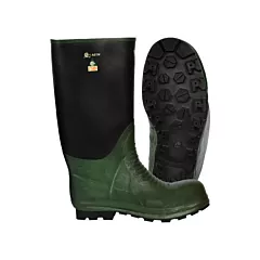 Viking Journeyman® Boots, Rubber, 8 Shoe Size, Steel, Puncture Resistant, CSA Green Triangle/CSA Omega/ASTM F2413 (VW8-3-8)