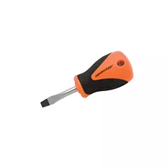 Dynamic Tools Stubby Slotted Screwdriver, 1/4