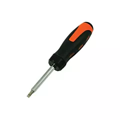 Dynamic Tools Ratcheting Multibit Screwdriver, 10-3/5