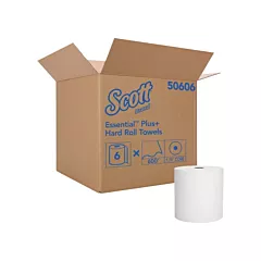 Kimberly-Clark Kleenex® Hard Roll Towels, 600', 1 Ply, Standard (50606)