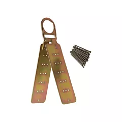 3M DBI Sala Fall Protection DBI-SALA® Reusable Hinged Roof Anchor, Temporary, Roof/Bolt-On (2103676)