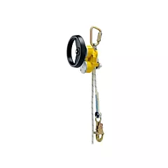 3M DBI Sala Fall Protection Rollgliss™ R550 Rescue & Descent Device, 500', 1 No. of SRLs, Kernmantle, Stationary, Carabiner (3327500)