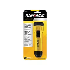 Rayovac Workhorse™ Hanging Ring Flashlight, LED, 20 Lumens (High), 55 Run Time Hrs. (High) (WHH2D-BA)