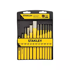 Stanley Tools Punch & Chisel Kit, 12 No. of Pieces (16-299)