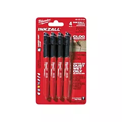 Milwaukee Inkzall™ Marker, Black, Fine (48-22-3104)