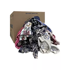 Rotex Sélection de chiffons d'essuyage, Flanelle, 10 lb (RC710-C20)