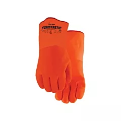 Watson Gloves Foamtastic Gloves, One Size, Foam, PVC, Full Dip (9341)