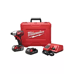 Milwaukee M18™ Cordless Hex Impact Driver Kit, 1/4