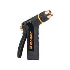 Melnor Adjustable Metal Hose Nozzle, Non-Insulated, Rear-Trigger (XT200)