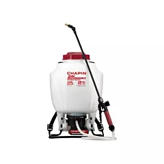 Chapin Rechargeable Backpack Sprayer, Stainless Steel, 4 gal. (15 L), Polyethylene, Battery Operated (63924)