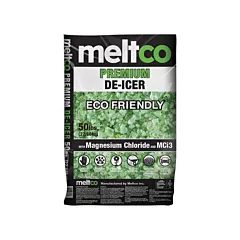 Meltco Premium Eco-Friendly De-Icer, 50 lbs.(22.7 kg), Bag, -25°C (-15°F) (40010)