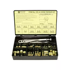 Western Enterprises Hose Repair Kit, Brass (CK-24)