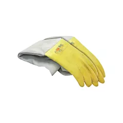 Kresco Solutions Accessories for Suction & Pressure Cabinets - Cabinet gloves – Leather Sleeves 30
