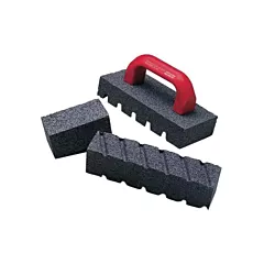 Norton 37C Silicon Carbide Fluted Hand Rubbing Brick, 8