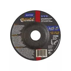 Norton Depressed Centre Grinding Wheels - Gemini®, 4-1/2